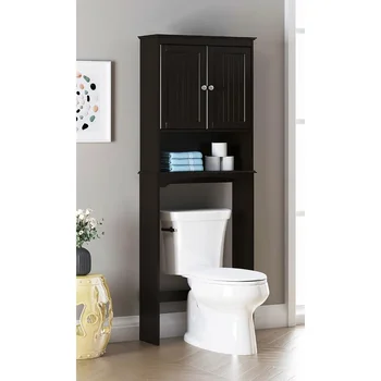 Шкафове за баня се използват над тоалетка за съхранение на вещите в банята, както и над тоалетка с регулируеми рафтове