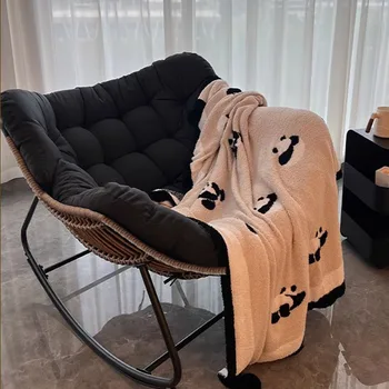 Луксозно Скандинавски стол от ратан Релакс, Удобен за Съвременно стол за почивка на пода, Дизайнерски мебели за Мързелив тераси Cadeiras De Sala De Estar