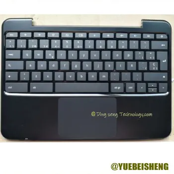 YUEBEISHENG New/Org За SAMSUNG Chromebook Xe500c21 palmest испанска клавиатура на горния капак, Тъчпад BA75-03066D
