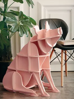 Диван прасе приставной маса ъглова масичка дизайнерски шкаф от масивно дърво в скандинавски стил светла луксозна креативна декоративна настолна полк