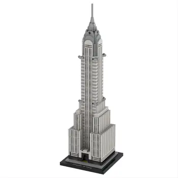 Нов САЩ Ню Йорк Емпайър Стейт Крайслер Строителни блокове Фигурки Играчки