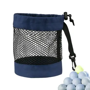 Чанта за голф, окото чанта за голф, органайзер, притежателят на топка, чанта за тениски за голф, Чанта за съхранение с голям капацитет, чанта със шнурком и скоба за