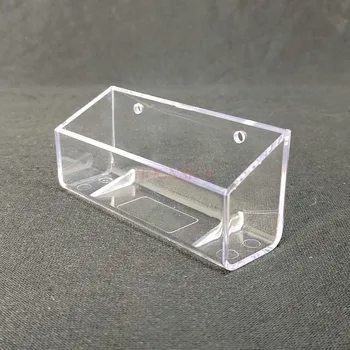 кутия за съхранение на Многофункционална кутия за визитки внесени прозрачна акрилна стенен държач за визитки кристален кутия за визитки
