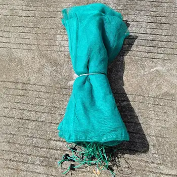Риболовна мрежа, практически преносима mesh bag без възли, сгъване, за улицата