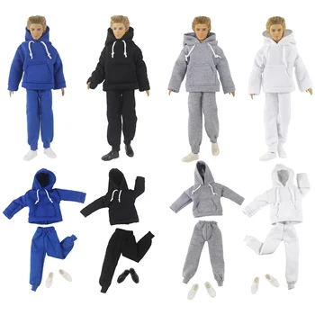 1 комплект кукольной дрехи, пуловер, ежедневни облекла, дрехи за 12-инчов кукла Кен, много стилове на избор