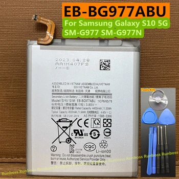 Runboss EB-BG977ABU Батерия с капацитет 4500 mah За Samsung GALAXY S10 5G S10 X Версия SM-G977 SM-G977N SM-G977V/U/T Подмяна на телефона