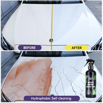 9H Керамични спрей за покриване на автомобила наногидрофобным течен полимер Quick Coat Auto Paint Care Car Detailing HGKJ S6