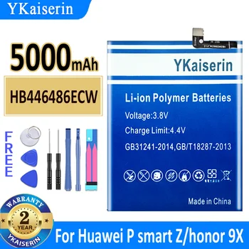 За телефон Хуа Уей HB446486ECW Батерия с капацитет 5000 mah за Huawei P Smart Z /За Честта 9X Pro /Nova5i/ Enjoy 10 Plus