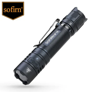 Sofirn SF16 SST08 UV Фенерче 360 нм Преносим 18650 USB C, Акумулаторна батерия Ултравиолетово Фенерче за Откриване / Домашни любимци/Урина/Петна