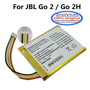 730 ма 100% Оригинална Батерия За JBL Go 2 Go2/Go 2h Go2h MLP28415 Плейър Говорител Акумулаторна Батерия Bateria 
