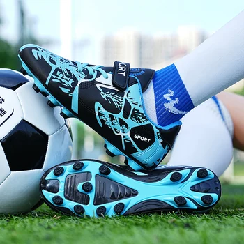 Детски футболни обувки, мини футболни обувки за тренировки на открито, Мъжки футболни обувки, младежки футболни обувки за мини футбол, детски спортни обувки