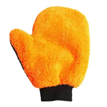 Ръкавица за автомивка Коралови рукавица Мека Защита от надраскване за автомивка богат на функции дебела чистящая ръкавица Множество рукавица за измиване със силна впитыванием