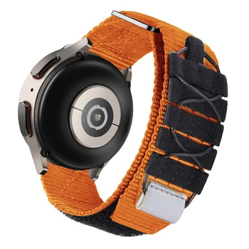 20 mm 22мм Найлонов Ремък за Samsung Galaxy Watch 6 4 5 Pro 40 мм 44mm 43 47 Active 2 Gear S3 Sport Еластични Тъкани за Huawei watch 6