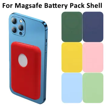 Ултра тънък Силиконов Защитен Калъф Magsafing За iPhone 11 12 Pro Max XSR Калъф За Безжично Зарядно Magsafe Battery Pack Shell