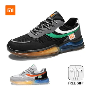 Xiaomi Youpin/ Летни Мъжки обувки, Ежедневни обувки, обувки за Тенис, Модни Мрежести Дишащи обувки за туризъм, мъжки Лоферы за тренировки
