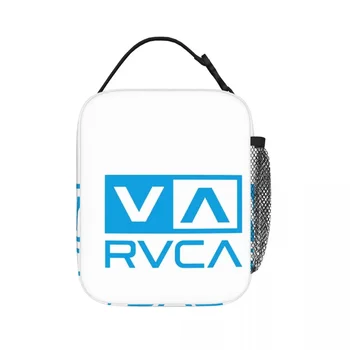 Сини чанти за обяд с изолация от Rvca, преносими чанти за пикник, термоохладитель, обяд-бокс, чанта за обяд за жени, работа, деца, училище