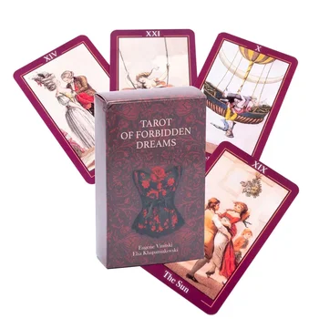 Комплект от сънища Таро Гадаене На Карти Таро Четене на Таро е Новост За начинаещи игра на Карти, Тесте Играчка