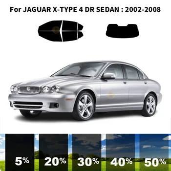 Комплект за UV-оцветяването на автомобилни прозорци от нанокерамики за JAGUAR X-TYPE 4 DR седан 2002-2008 г.