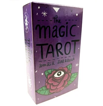 Магически карти Таро Класически настолни игри, Карти за настолни игри с въображение Оракула, Гадаене на Карти Таро с електронна книга