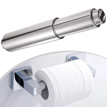 Еластичен прът за тоалетна хартия, Гъвкава пластмасова вложка, на Притежателя на аксесоари за баня за дома, пружинящий хартиена ролка 16 см
