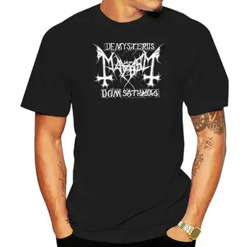 Mayhem - Православна Черна Тениска Ulver Taake Darkthrone Immortalgla, Тениска, Модни Потници, Мъжки Летен Стил