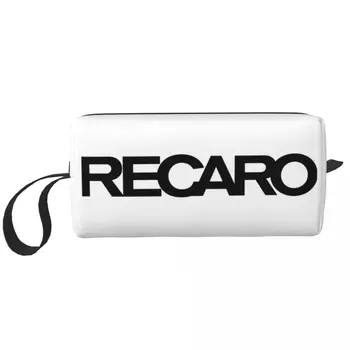 Косметичка с Логото на Recaros, Голяма Косметичка за Мъже И Жени, Чанта за Тоалетни Принадлежности, Чанта За Съхранение