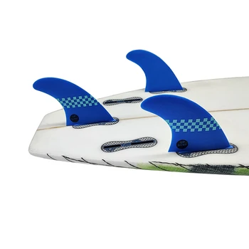 Перки за дъски за сърф M Tri UPSURF FCS 2 Плавници За сърфиране с високоефективни Стекловолоконным сърцевина Двойни Первази 2 Подруливающих устройство G5 Tri Fins Set quilhas