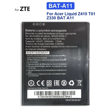 Преносимото батерия за Acer Liquid, BAT-A11, Z410, T01, Z330, BAT-A11, 2000 mah, Номер за проследяване
