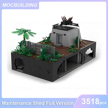 Модел на бараката за поддръжка, Изграждане на елементи на MOC, колекция от архитектурни дисплеи 