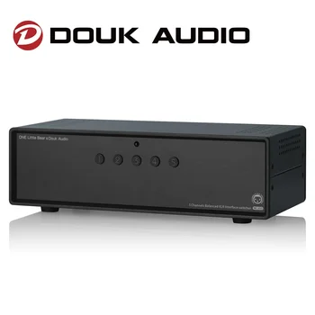 Douk Audio MC105 1 (5) В 5 (1)-От Кутията за Избор на XLR Аудиопереключатель с 5-бандов Разветвителем за Избор на източник на сигнал усилвател