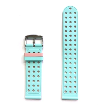 18 мм силикон гривна на китката на Каишка за часовник за Huawei TalkBand B5 Спортни смарт часовник е Водоустойчив и защитен от пот, 6 цвята