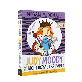МилуМилу В английски Оригинал Джуди Moody #14 И Правилното Кралско Чай Странен Малък Сериал Мег Доналд 6-9 за деца
