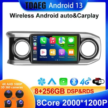  2 Din Android 10 Радиото в автомобила Multimidia Видео За Toyota TACOMA 2017 GPS Навигация 2din Carplay Авто Стерео Без DVD BT5.0