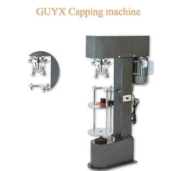 Многофункционална машина за заключване на капачката на бутилката, електрическа машина за ограничаване и затваряне на метални алуминиеви капачки