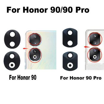 10ШТ за Huawei Honor 90 Pro, стъклен капак на обектива на задната камера с подмяна на етикети Ahesive