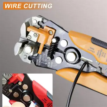 Инструменти за източване на кабели Мультитульные Клещи KWS-103 Автоматична машина за източване кабел Обжим кабели Инструменти за ремонт на електро