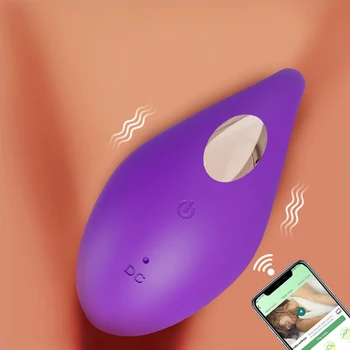 Мощен Bluetooth-вибратор с горивото женски приложение, Вибриращ носене стимулатор на клитора, стоки за възрастни, секс-играчки за женските чорапогащи