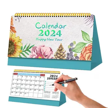 Настолен календар Planner, Календар за планиране на Настолен Бележник от дебела хартия Креативни Проектанти с празници за учители Празник в класната стая