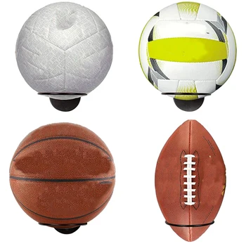 Рафтове за съхранение на ръгби, богат на функции баскетболна стойка, държач за дисплея Поставка за топки, поставка за дисплея, футболна топка за боулинг