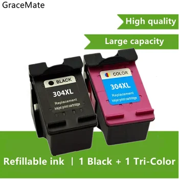 Касета GraceMate 304 XL Съвместима с Чернильным тонер касета Hp 304xl 304 Hp Deskjet 2620 2630 2632 DeskJet 3762 3764 3750