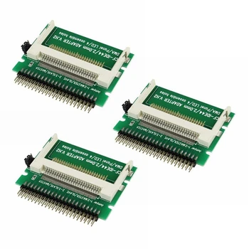 3X Compact Flash Cf Карта в Ide 44Pin 2 мм plug 2,5 Инчов Зареждащ адаптер за твърд диск Конвертор