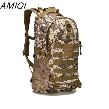 AMIQI, чанти за алпинизъм на открито, Мъжки И женски Катерене туристически раници, Военно-тактически тренировъчен раница Molle