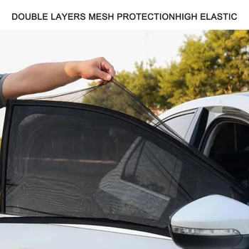 Аксесоари за стайлинг на автомобили сенника на прозореца Защита от комари Завеса Защита от uv козирка за универсално превозно средство