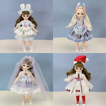 30-см кукла JK Academy Style Set 1/6 Bjd Кукла моряк на fortune костюм Замяна облекло Пола Аксесоари за кукли, Играчки за момичета в подарък