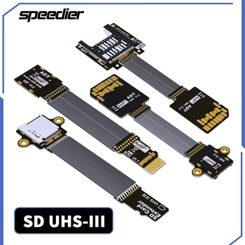 2023 НОВ TF Micro SD слот за SD-карти Плосък Кабел Гъвкав Удължител за SD/SDHC/SDXC Четец на Карти UHS2 UHS-III за GPS-Навигатор ROCK Pi 4