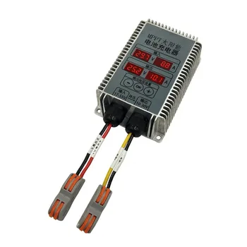 MPPT слънчев контролер 12V24V напрежение на зареждане на батерията 10-30 В регулируем дисплей, напълно автоматично водонепроницаемое зарядно устройство