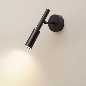 Модерен Минималистичен Нощни Led монтиран на стената Лампа Фон Спални, с монтиран на стената Лампа За Дневна Лампа За четене в Скандинавски Творчески Дизайн