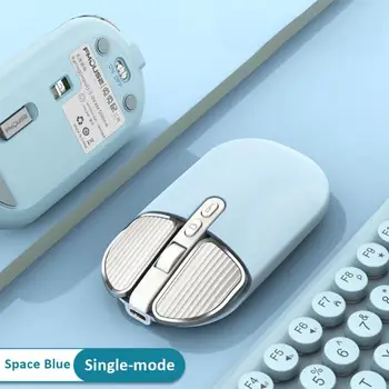 Безжична мишка с 2.4 G, однорежимный USB-приемник, с резолюция 2400 dpi, компютърни мишки, Игра За лаптопи, КОМПЮТРИ, Офис Тиха Ергономична мишка