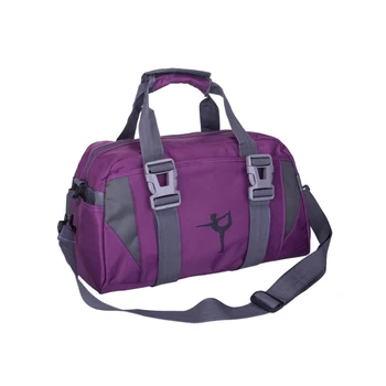 Здрава спортна чанта, изработена от найлон, регулируеми колани, лесно почистваща спортни чанти за йога, чанта за фитнес