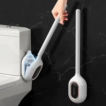 Ароматерапевтическая четка за тоалетна Почистващи препарати за дома на Силиконовата четка за почистване на Тоалетни принадлежности, Тоалетни принадлежности за баня,